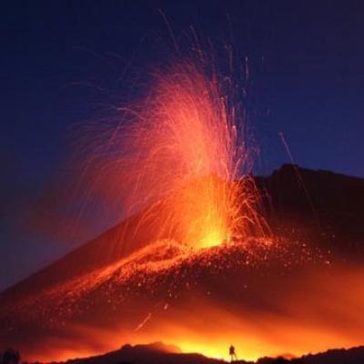 Etna The Highest Active Volcano In Europe