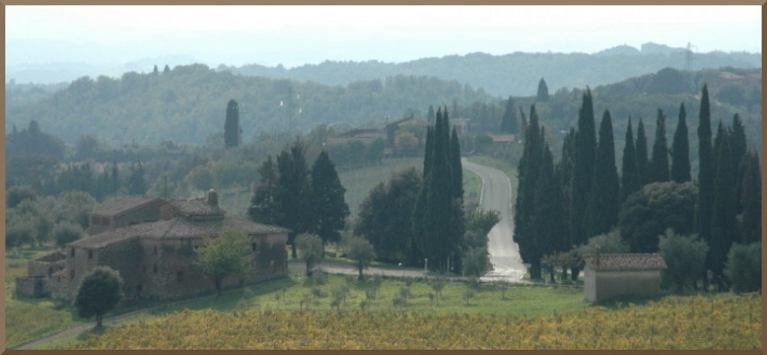 The Francigena Way  from Siena to Orvieto
